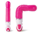 Гнущийся водонепроницаемый вибромассажер ROL с выпуклостями и ребрышками - фото 236616 Гнущийся водонепроницаемый вибромассажер ROL с выпуклостями и ребрышками - фото 236616