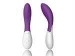 Фиолетово-белый вибратор Mona Purple - 20 см. - фото 236736 Фиолетово-белый вибратор Mona Purple - 20 см. - фото 236736
