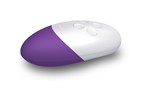 Фиолетово-белый клиторальный массажер Siri Purple - фото 236855