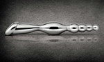 Двусторонний фаллоимитатор SLIM FAVE METAL WORX - фото 236890 Двусторонний фаллоимитатор SLIM FAVE METAL WORX - фото 236890