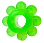 Набор из 6 зелёненьких эрекционных колец Toyfa Basic 888200-10 - фото 707991