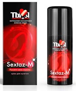 Крем Sextaz-m с возбуждающим эффектом для мужчин - 20 гр. - фото 292411