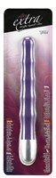 Фиолетовый вибромассажер волнистой формы SMOOTH VIBE - 17,8 см. - фото 131123