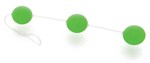 Анальная цепочка из 3 зеленых шариков - фото 206154