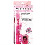 Вибратор на дистанционном пульте Rabbit Pearl - 24 см. - фото 237415