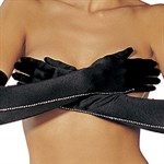 Атласные перчатки со стразиками - фото 237721 Атласные перчатки со стразиками - фото 237721