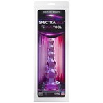 Фиолетовая анальная ёлочка SpectraGels Purple Anal Tool - 17,5 см. Doc Johnson 0290-01-CD - фото 695487