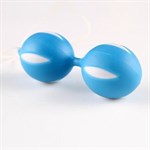 Голубые вагинальные шарики SMART BALLS в блистере - фото 105743