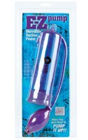 Фиолетовая вакуумная помпа E-Z Pump - фото 1385681