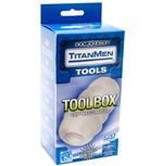 Белый мастурбатор TOOL BOX от TITANMEN - фото 205239 Белый мастурбатор TOOL BOX от TITANMEN - фото 205239