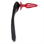 Анальная пробка среднего размера с хвостом PONY PLAY - фото 205423 Анальная пробка среднего размера с хвостом PONY PLAY - фото 205423