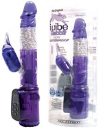 Фиолетовый вибромассажер VIBE RABBIT GRAPE - фото 238844