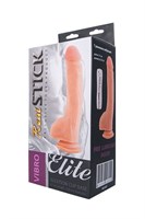 Телесный вибратор на присоске - 24 см. - фото 275950 Телесный вибратор на присоске - 24 см. - фото 275950