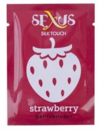 Набор из 50 пробников увлажняющей гель-смазки с ароматом клубники Silk Touch Stawberry  по 6 мл. каждый - фото 132074