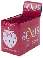 Набор из 50 пробников увлажняющей гель-смазки с ароматом клубники Silk Touch Stawberry  по 6 мл. каждый - фото 293645