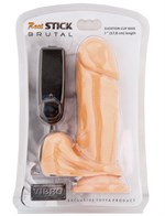 Мультискоростной вибратор на присоске, 17,8 см - фото 239252