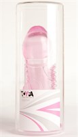 Розовая гелевая насадка с шипами и коготком Toyfa Basic 818019-3 - фото 663712