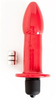Красная водонепроницаемая вибровтулка - 8 см. - фото 207480