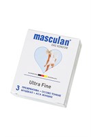 Особо тонкие презервативы Masculan Ultra Fine - 3 шт. - фото 1424624