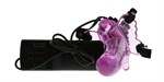 Стимулятор клитора на ремне с вибропробкой G-spot BUTTERFLY MASSAGER STRAP ON - фото 132171