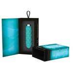 Голубой текстурированный минивибромассажер Charms Plush Blue - фото 207713 Голубой текстурированный минивибромассажер Charms Plush Blue - фото 207713