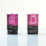 Розовый вибромассажер с рельефной поверхностью серии Charms Lace - Raspberry Pink - фото 207724