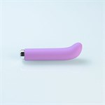 Сиреневый вибратор с изогнутой головкой Charms Curve Lavender - фото 207732