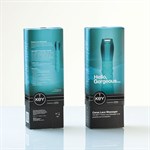 Шикарный голубой вибромассажер Ceres Lace Texture - Blue - фото 207798