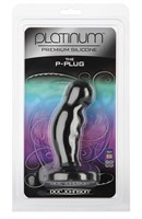 Анальный стимулятор простаты P-Plug Platinum Silicone - 11,2 см. - фото 207986 Анальный стимулятор простаты P-Plug Platinum Silicone - 11,2 см. - фото 207986