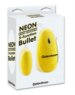 Желтая вибропуля из линейки Neon Luv Touch - 5,7 см. - фото 239757 Желтая вибропуля из линейки Neon Luv Touch - 5,7 см. - фото 239757