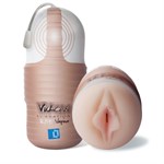 Мастурбатор-вагина с вибрацией Vulcan Love Skin Masturbator Ripe Vagina Vibe - фото 186051