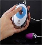 Сиреневое сенсорное виброяйцо Egg Touch - фото 239915