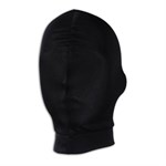 Черная глухая маска на голову - фото 141049