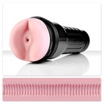 Мастурбатор-анус Fleshlight - Pink Butt Super Ribbed - фото 208540