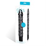 Черный стеклянный вибратор с массажными точками Spiked Punch - 17,5 см. - фото 208768 Черный стеклянный вибратор с массажными точками Spiked Punch - 17,5 см. - фото 208768