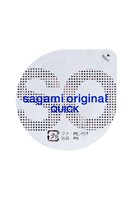 Ультратонкие презервативы Sagami Original 0.02 Quick - 6 шт. - фото 1386563
