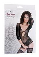 Костюм-сетка из топа и чулок с цветочным узором - фото 240133 Костюм-сетка из топа и чулок с цветочным узором - фото 240133