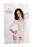 Костюм-сетка из топа и чулок с цветочным узором - фото 240136 Костюм-сетка из топа и чулок с цветочным узором - фото 240136