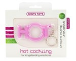 Эрекционное кольцо Hot Cocking розового цвета - фото 133202