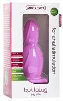 Большая розовая анальная втулка Big Buttplug - 13,3 см. - фото 209613 Большая розовая анальная втулка Big Buttplug - 13,3 см. - фото 209613