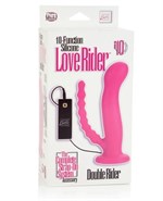 Вибратор с гибким анальным стимулятором - фото 210066