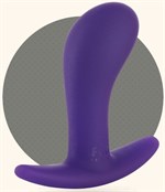 Фиолетовый анальный стимулятор Bootie S - 7,6 см. - фото 187938