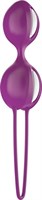 Фиолетовые вагинальные шарики Smartballs Duo - фото 200081 Фиолетовые вагинальные шарики Smartballs Duo - фото 200081