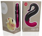 Чёрно-розовый hi-tech вибратор Delight - фото 240221 Чёрно-розовый hi-tech вибратор Delight - фото 240221