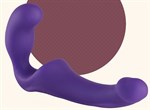 Безремневой фиолетовый страпон Share - фото 133238