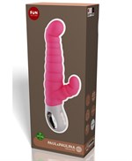 Розовый водонепроницаемый вибратор Paul Paulina - фото 240238