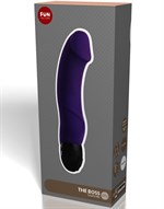 Фиолетовый вибратор The Boss - фото 240279