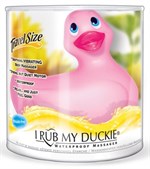 Розовый вибратор-уточка I Rub My Duckie - фото 210282