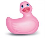 Розовый вибратор-уточка I Rub My Duckie - фото 210281