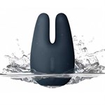 Черный вибратор Form 2 с двумя мощными моторчиками - фото 211097